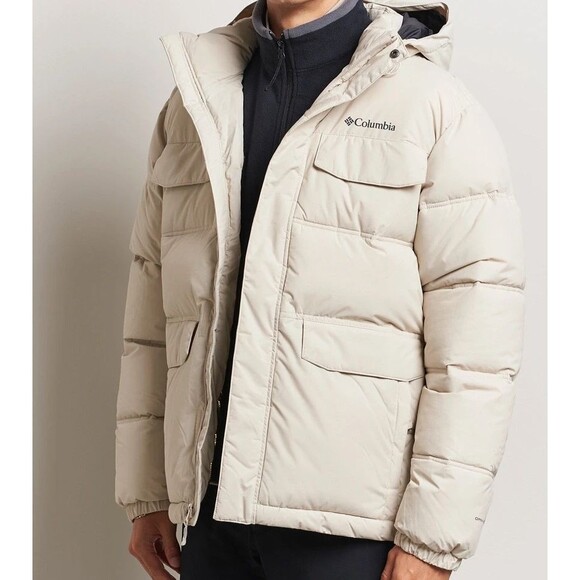 COLUMBIA WOMEN'S OMNI TECH LANDROAMER WINTER JACKET OFF WHITE SZ L NWT $220 - Picture 5 of 6